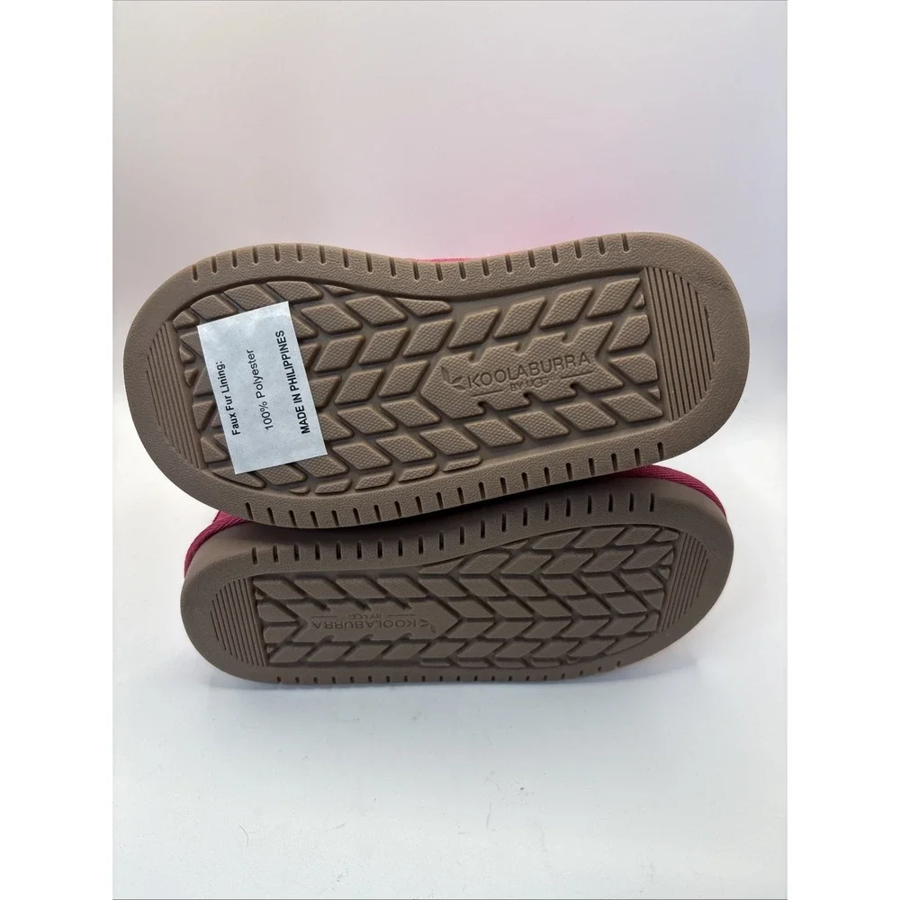 Koolaburra by UGG Girls' Victoria Short Boot Pink Sz 9  1090330 New  w/o‎ Box